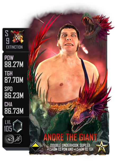 WWESUPERCARD SEASON 9 ANDRE THE GIANT Extinction