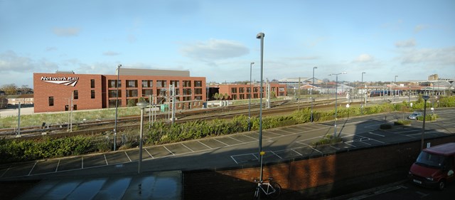 view from Lowther Terrace: CGI - view of proposed development from Lowther Terrace