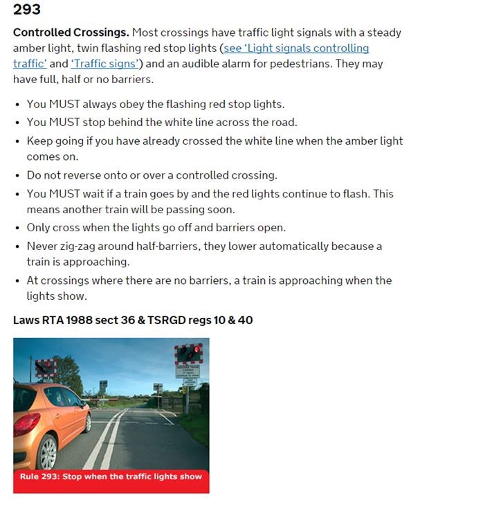 Highway code snapshot