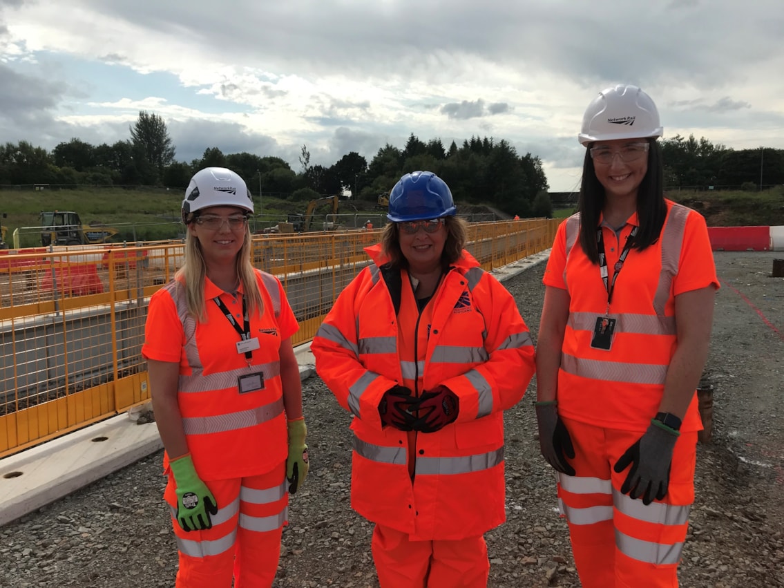 Network Rail East Kilbride Enhancement Project - Cabinet Secretary visit July 17 2024-4