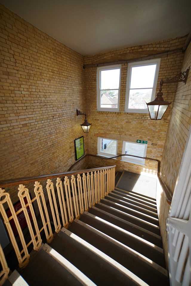 TfL Image - Restored staircase