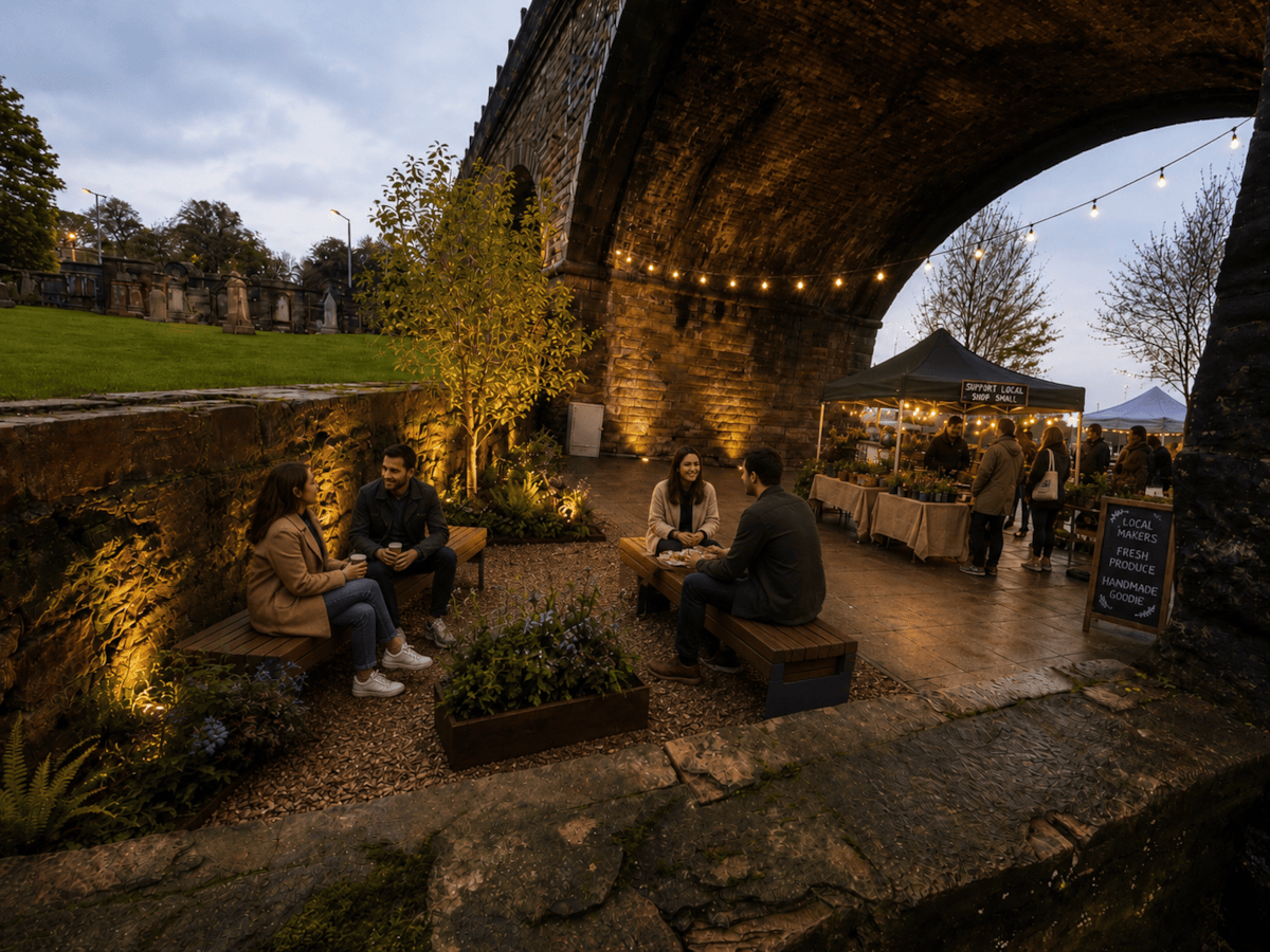 Image 50 Viaduct pop up market