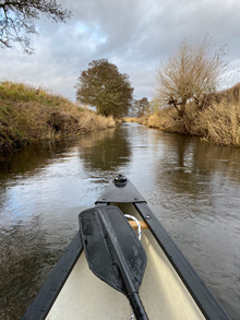 Beaver survey 2020-2021 - canoe survey in Angus - credit Roisin Campbell-Palmer