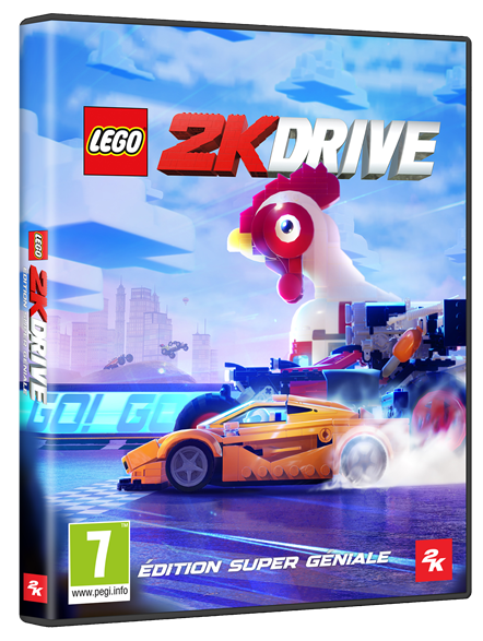 2K LEGO 2K Drive Edition Super Géniale Packaging Agnostique (3D)