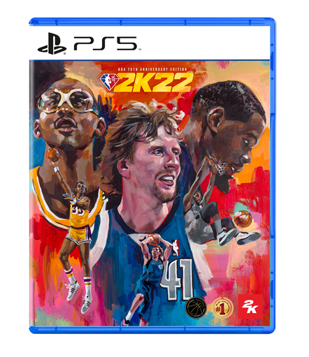 NBA 2K22 - Cover - NBA 75th Anniversary Edition - PS5