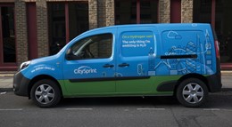 Mitie offers ground-breaking hydrogen van courier service to clients
