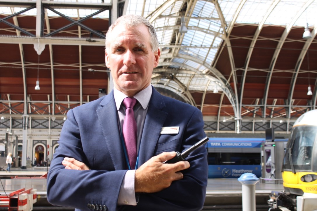 Documentary continues as London Paddington station staff apprehend an intruder on the station roof nicknamed ‘Spiderman’: Simon Butler