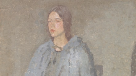 The Pilgrim by Gwen John. Photo credit - Yale Center for British Art, Paul Mellon Collection  cropped-2