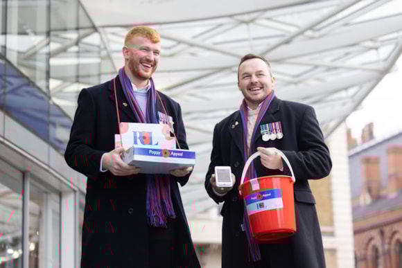Royal British Legion fundraisers, credit Royal British Legion
