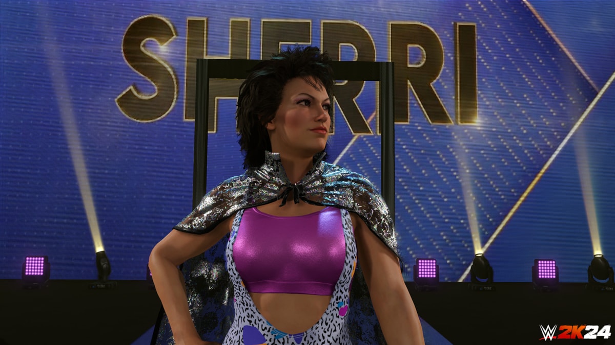 WWE2K24 SHERRI