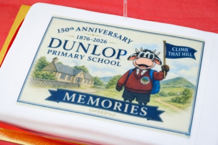 Dunlop Primary celebration cake