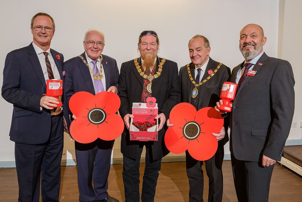 Poppy Appeal gets under way in Ayrshire