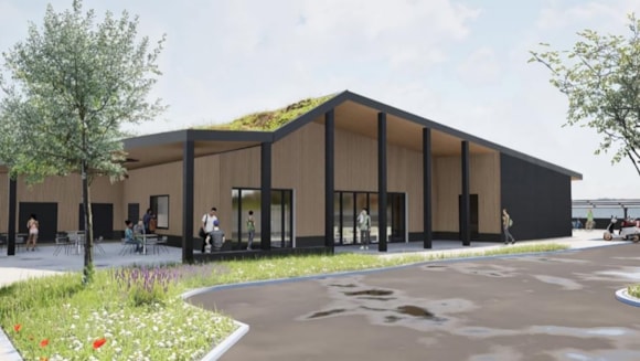 New €10m public swimming pool to be built in Balbriggan: Balbriggan Swimming Pool CGI