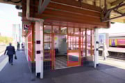 Vauxhall station waiting room: Vauxhall station waiting room
