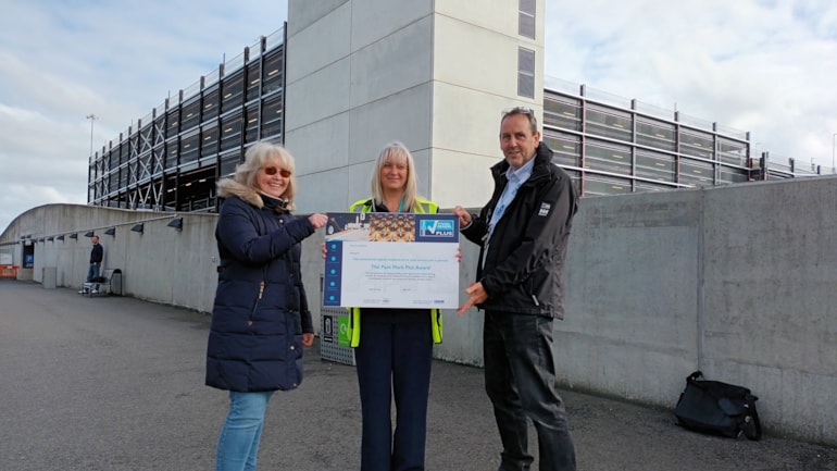 Luton Airport Earns Park Mark Plus Award