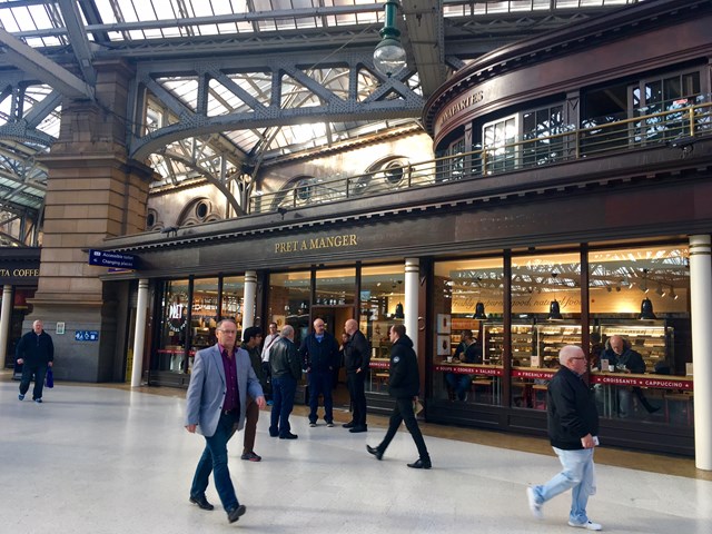 Investment in Edinburgh and Glasgow stations bear fruit as retail sales continue to rise: Glasgow Central