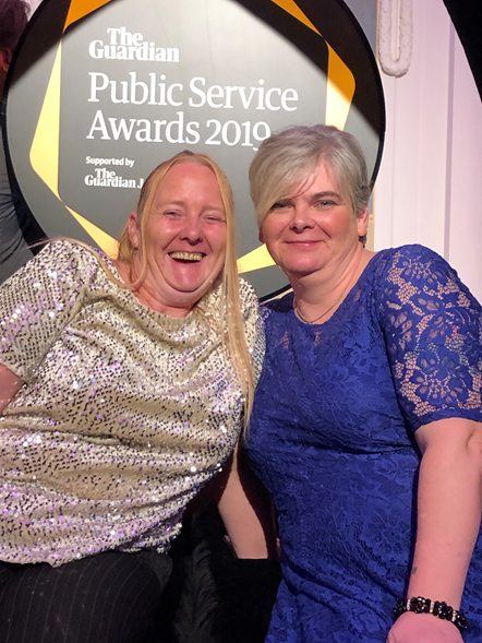 Our award winners from Bellsbank at the 2019 Public Service Awards