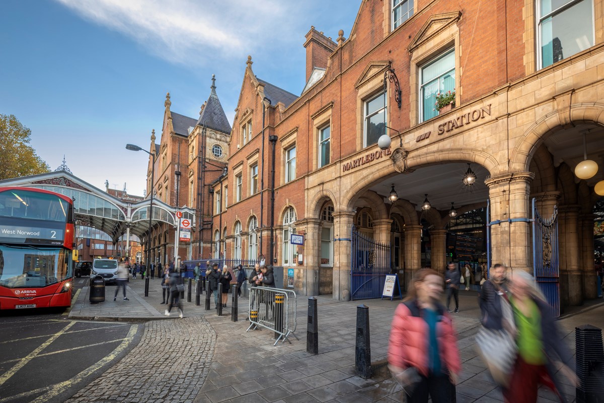 London Marylebone Station Entrance 2