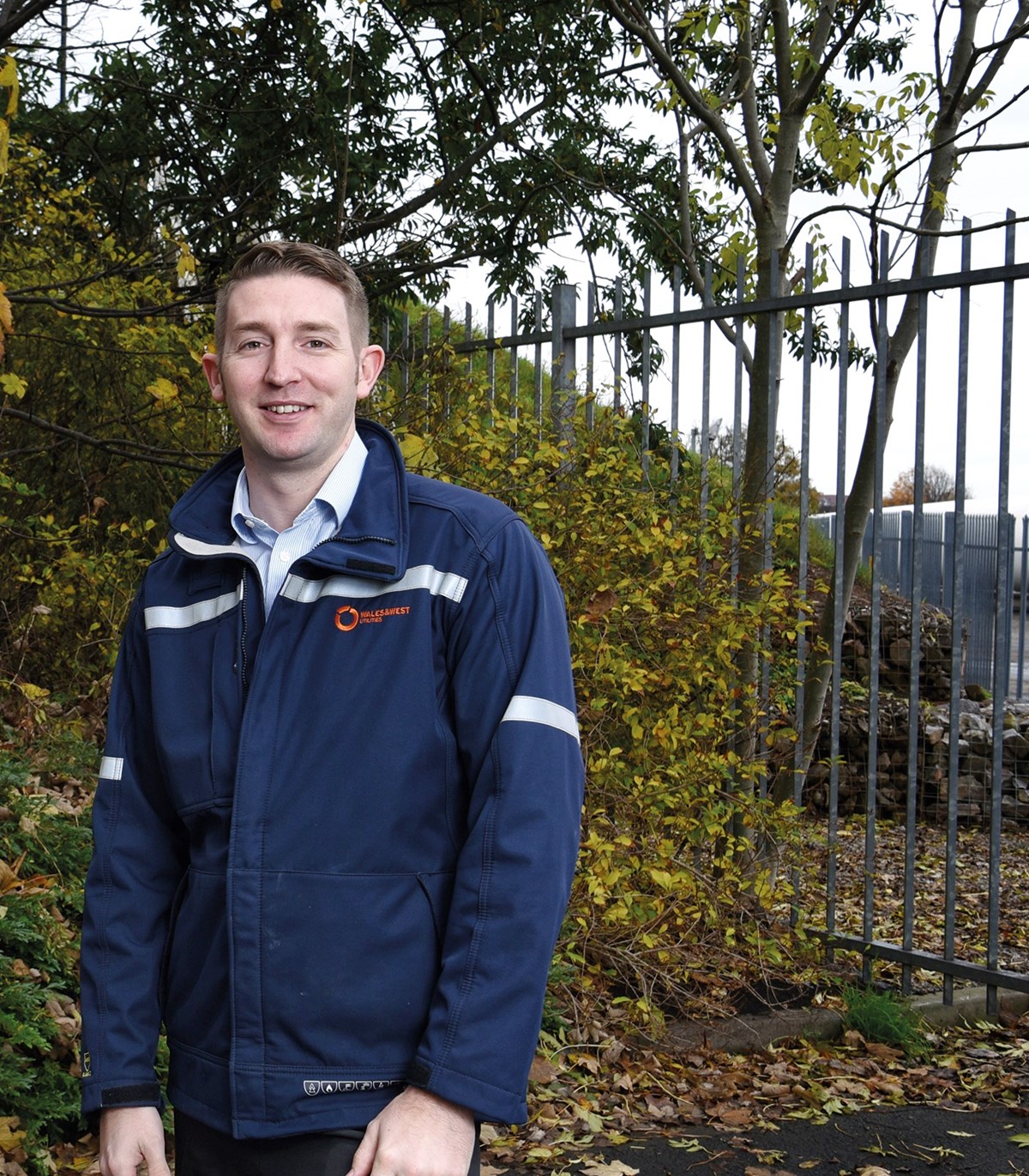 Sam King, gas emergency team at Wales & West Utilities: Photo hand-out from Wales & West Utilities.