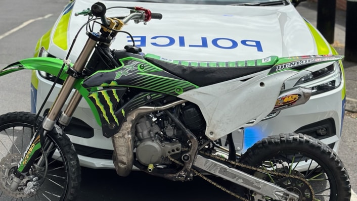 Operation to ‘sparc’ better driving behaviour in Leeds: Motorbike seized during operation SPARC