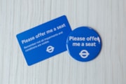 TfL Image - Please offer me a seat badge: TfL Image - Please offer me a seat badge