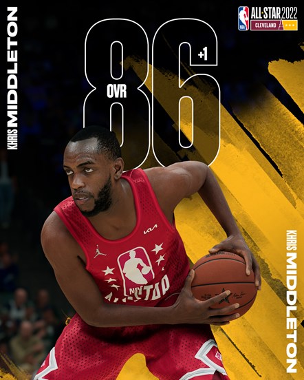 NBA 2K22 All Star Ratings Khris Middleton