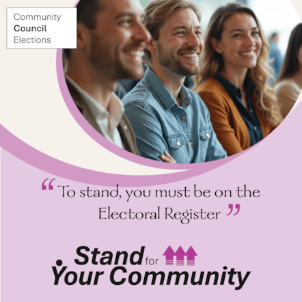 Community Council electoral roll registration