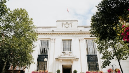 Islington Town Hall exterior cropped