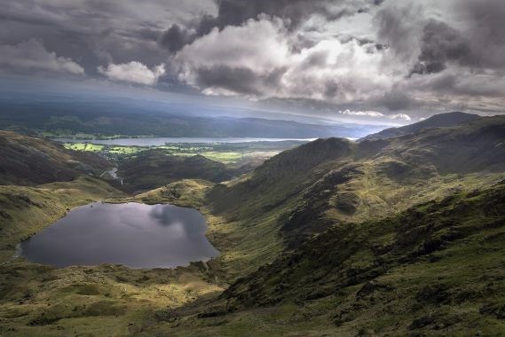 Picture Coniston fells, copyright Harry Johnson