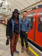 'Tube Mapper' photographer  Luke Agbaimoni: 'Tube Mapper' photographer  Luke Agbaimoni