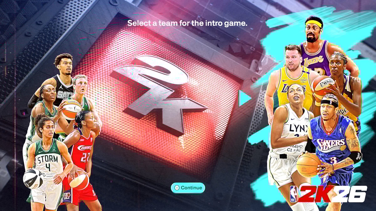 NBA 2K26 MyTEAM Select Team