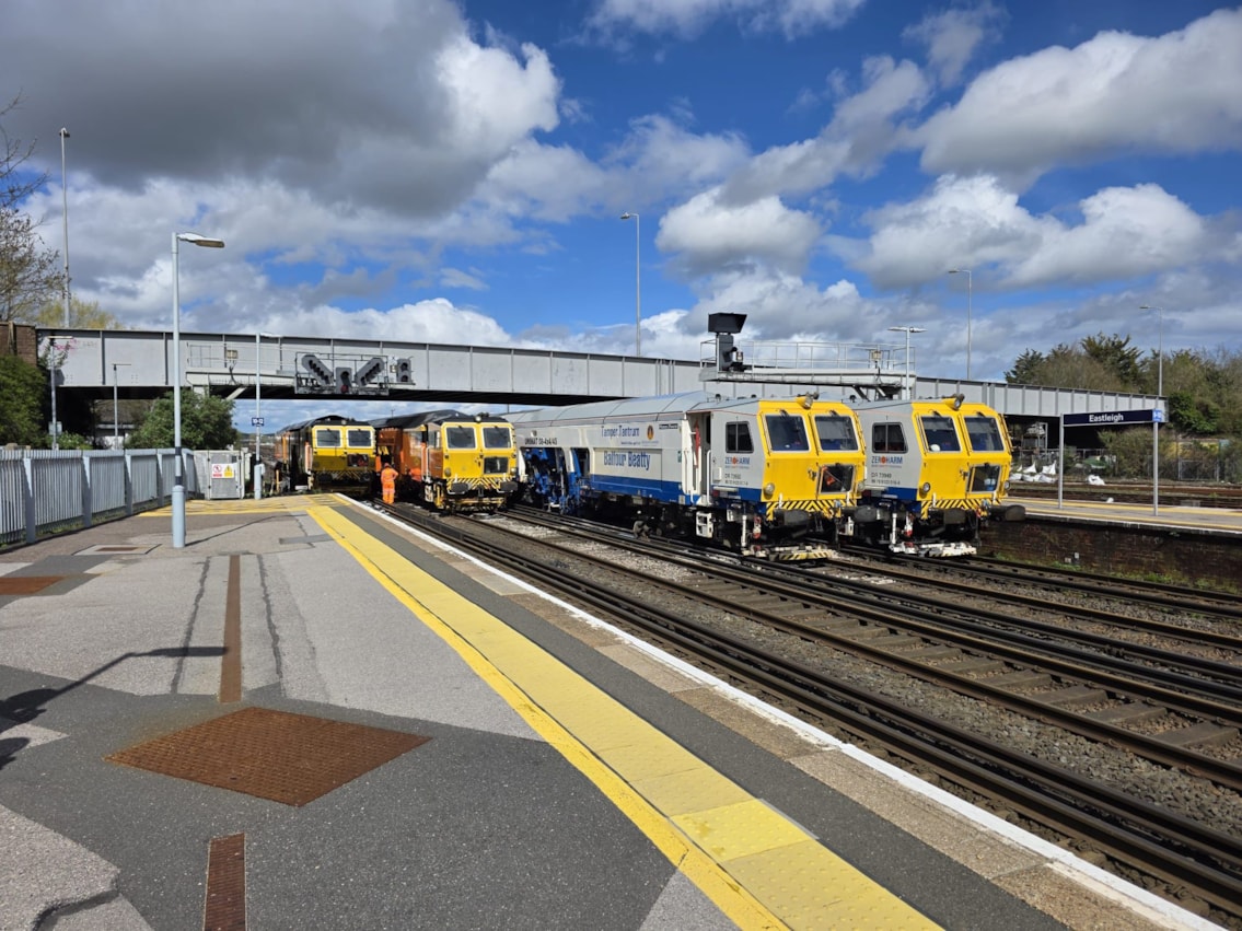 Tampers at Eastleigh