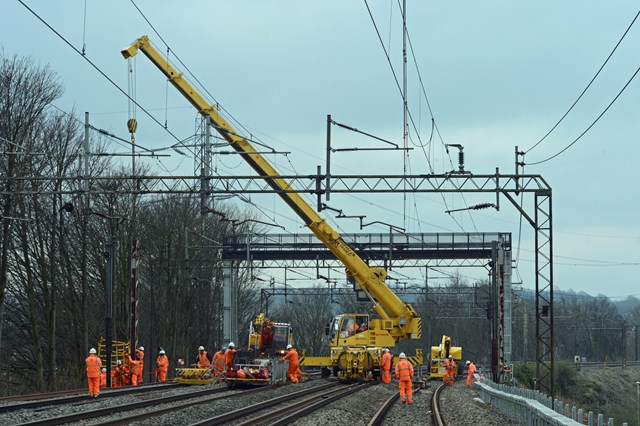 Easter works - signal removal at Watford Junction