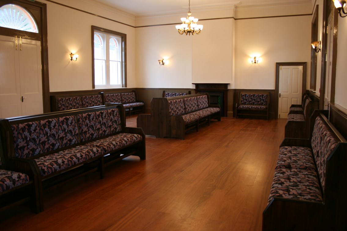 Folkestone West Waiting Room: The new facilities at Folkestone West, part of a £1.4m upgrade, include high-quality waiting facilities and toilets for Orient Express passengers. These are all fully compliant with the Disability Discrimination Act, making the service much more accessible to those with reduced mobility.