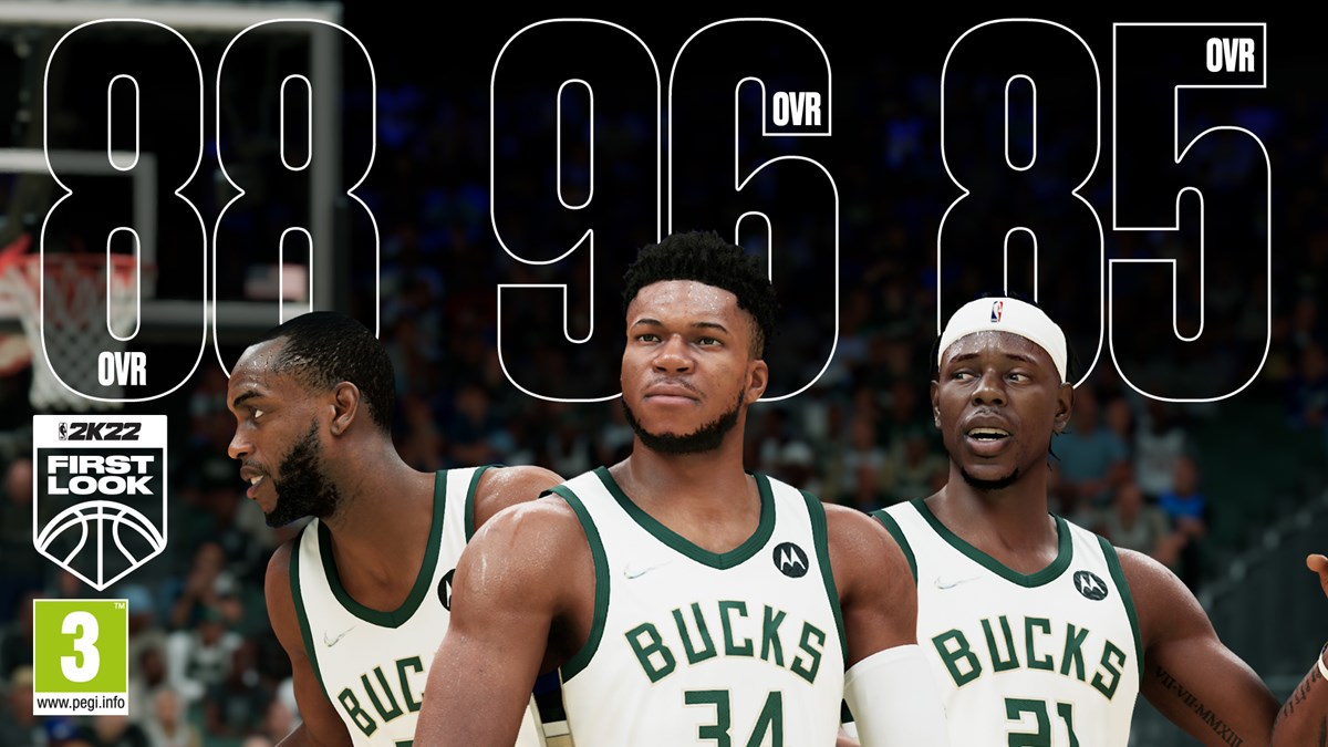 NBA 2K22 2K Ratings First Look Bucks