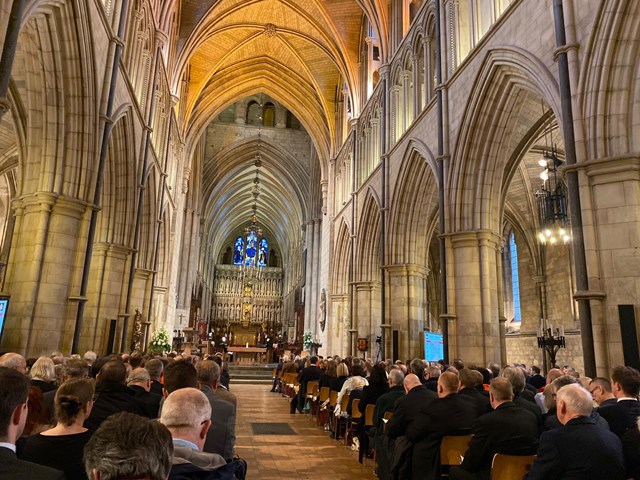 Rail industry remembers WW1 fallen at centenary event: Railway Workers Centenary-3