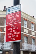 TfL Image - Ultra Low Emission Zone signs 04