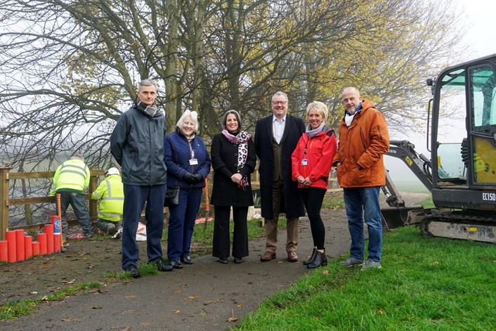 Major delivery milestone for Morley Town Deal as the first spades hit the ground in Hembrigg and Dartmouth parks.: MTD Group 1