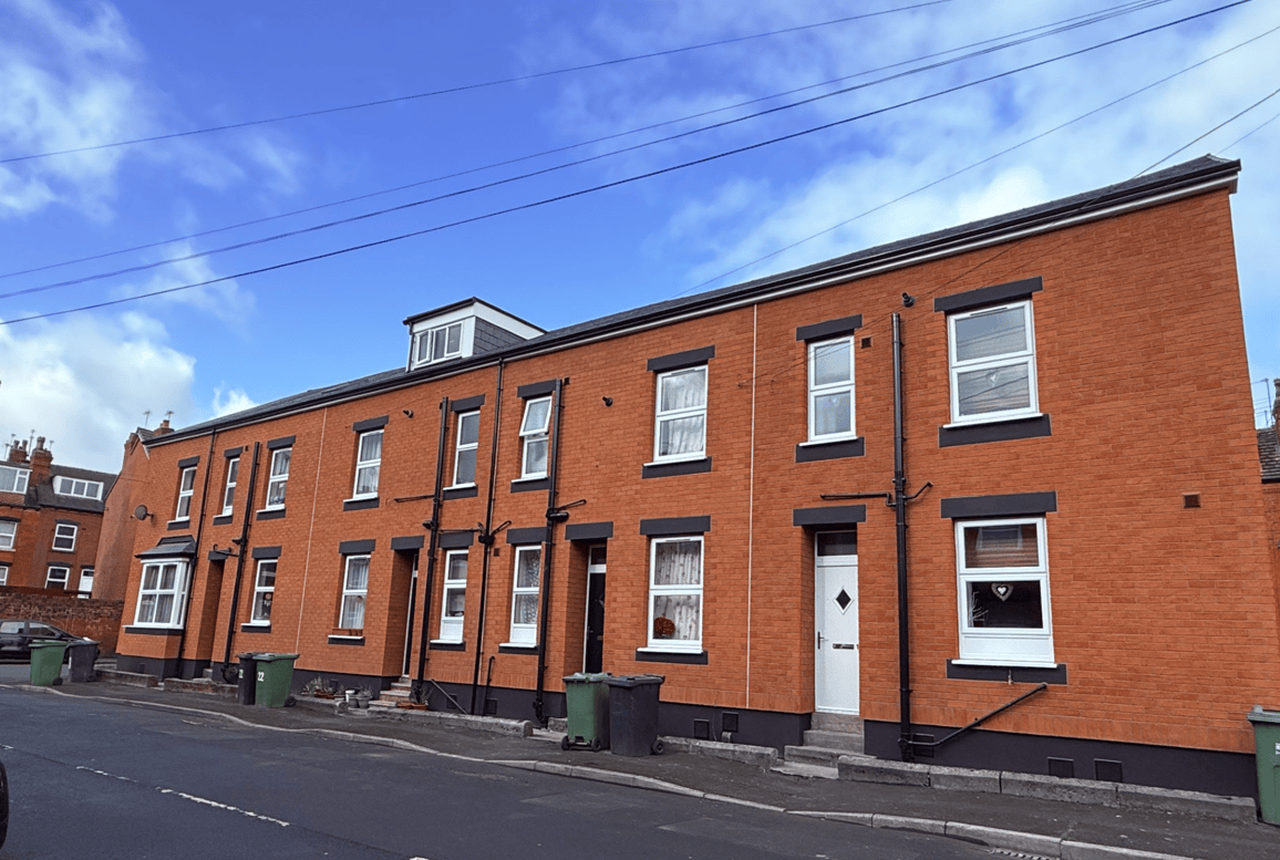 Heart of Holbeck 4: Shafton Street, one of the roads in Holbeck where home improvement work has been carried out as part of the Heart of Holbeck regeneration programme.