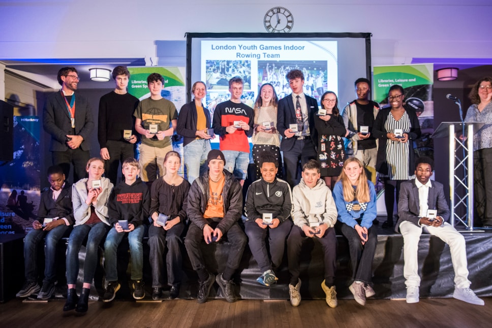 Sports Awards 2019 LYG Team Award Indoor rowing team