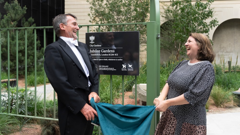 Eastern City BID partners with City of London Corporation to launch Jubilee Gardens