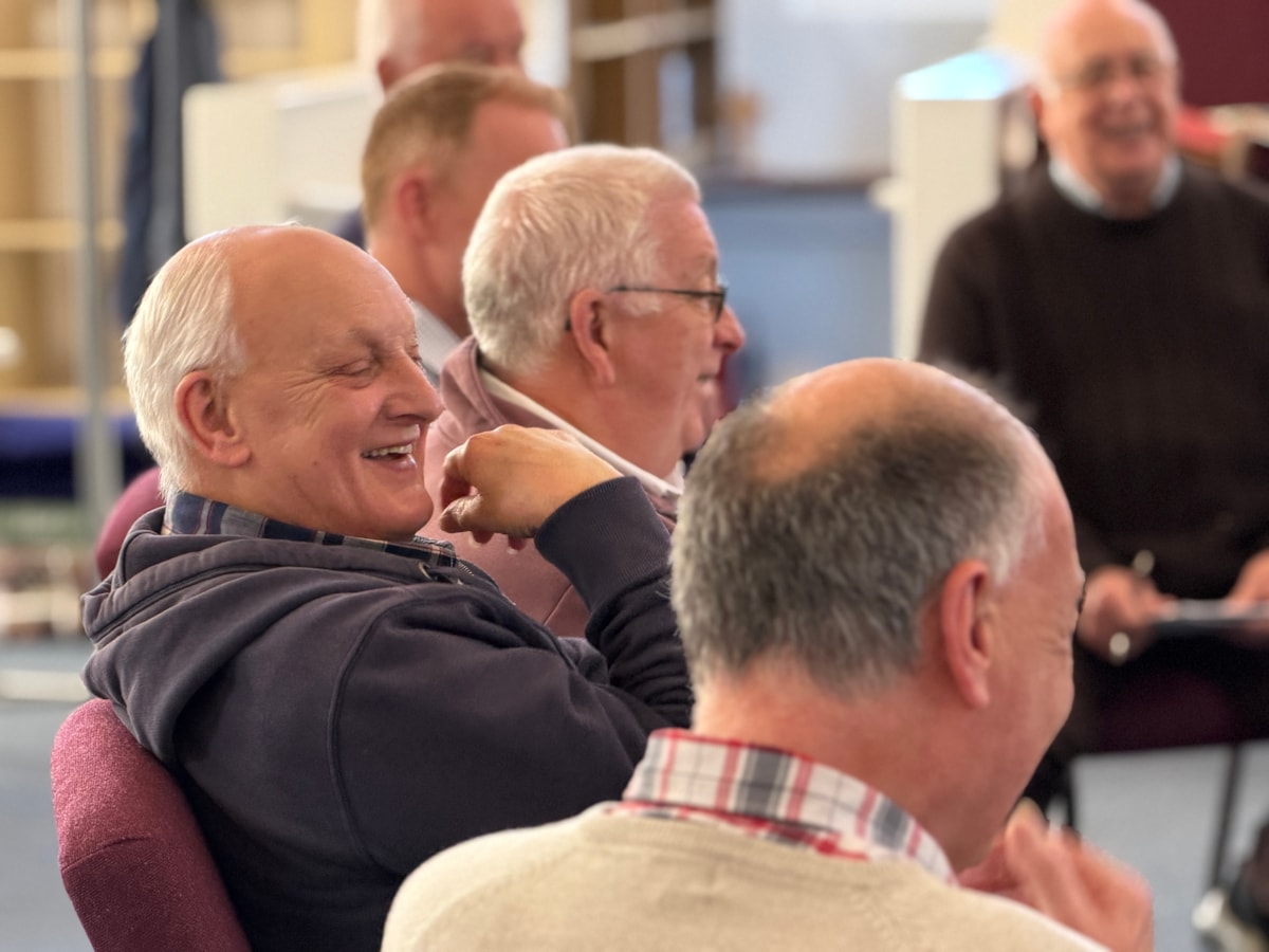Members of the Greater Garstang Men's Shed