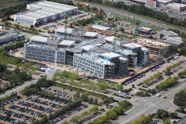 National centre aerial view, August 2011