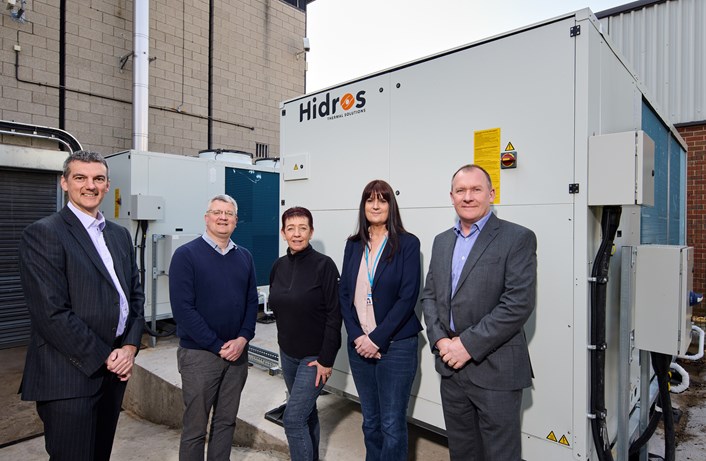 Kippax Heat Pump Visit: Representatives from Leeds City Council, EQUANS and Cenergist visited the new heat pumps installed at Kippax Leisure centre this week.