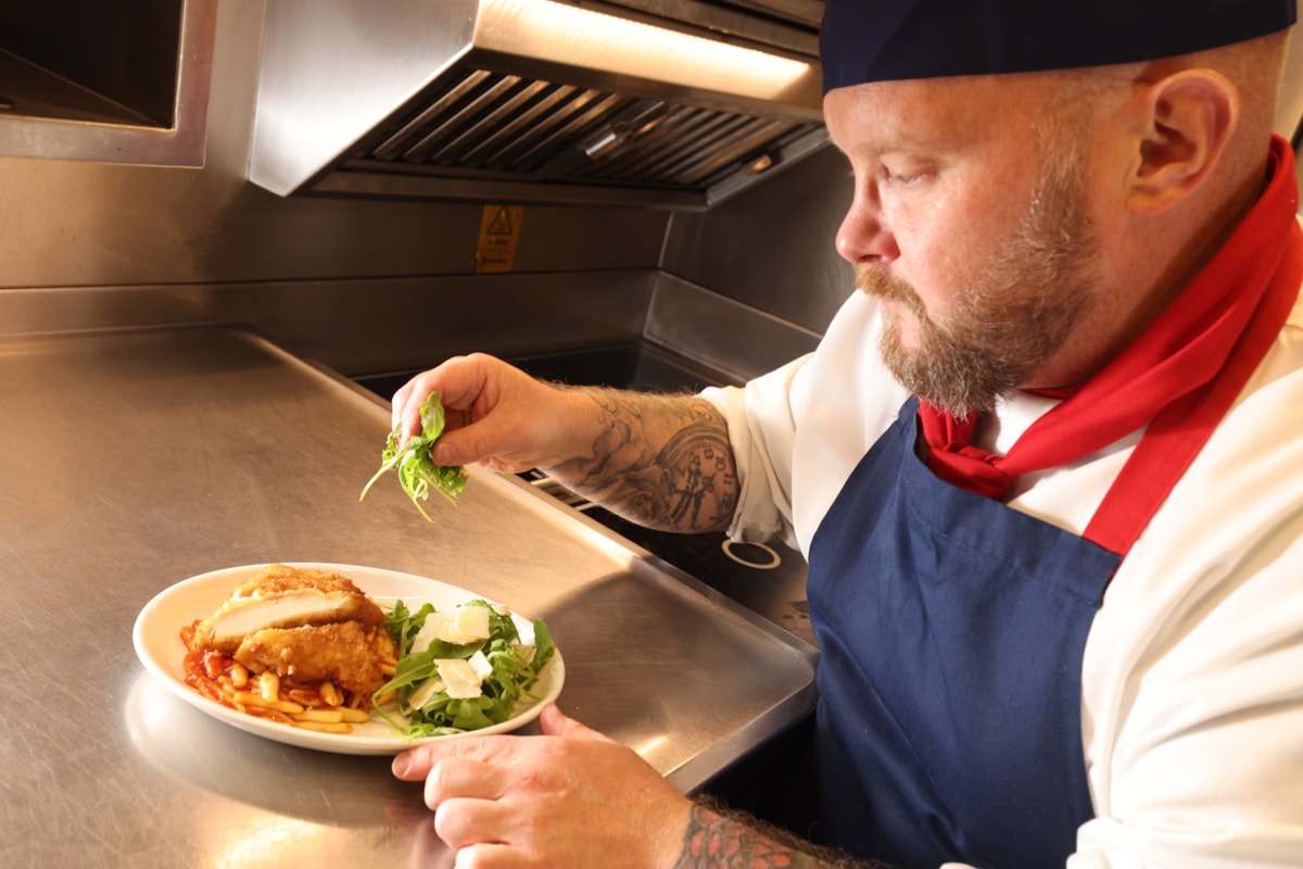 LNER Chef with new First Class dish