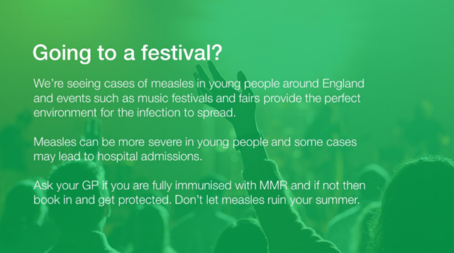 measles festival
