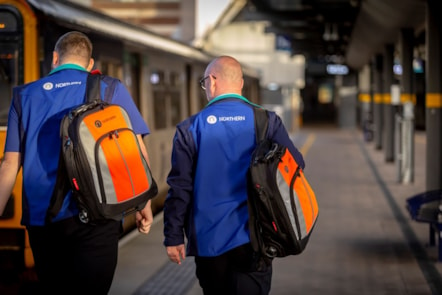 Image shows male staff in Northern uniform