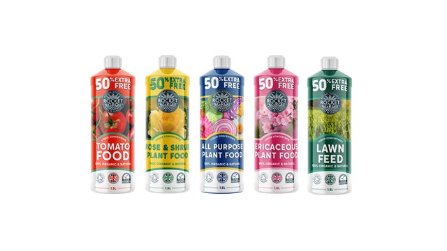 New Plant Food Range in a row
