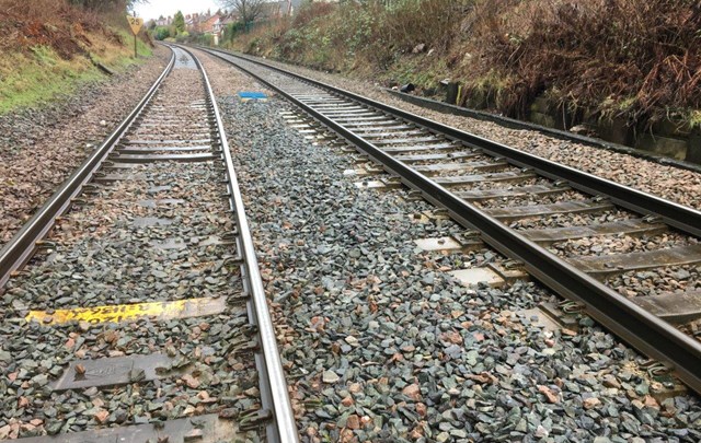 Working in packs to improve passenger journeys through ‘Bleeding Wolf’: The track which before it was replaced at 'Bleeding wolf'