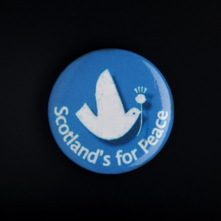 Protest badge, c.1980s Photo © National Museums Scotland (16)